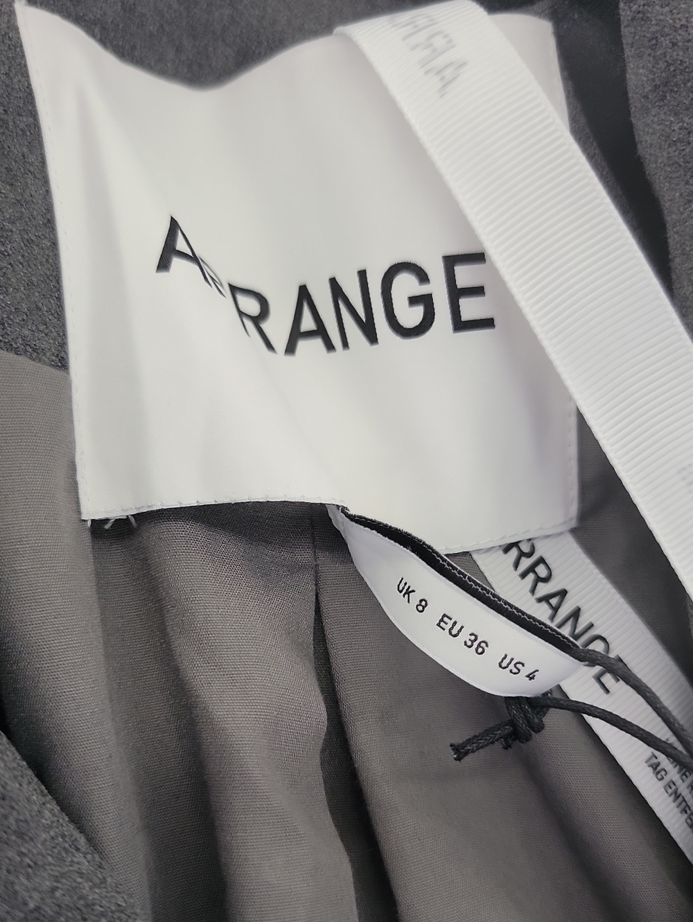 ARRANGE Women's Grey Tailored Ponte Blazer - Picture 2 of 13